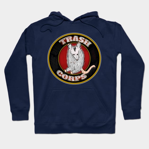 Trash Corps Hoodie by nonbeenarydesigns